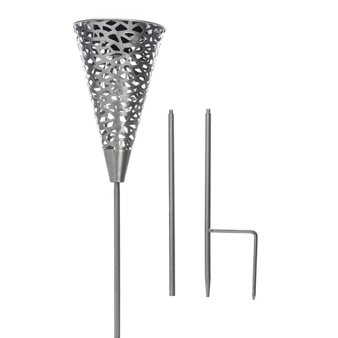 Solar Power Ornament Silhouette Stake Light